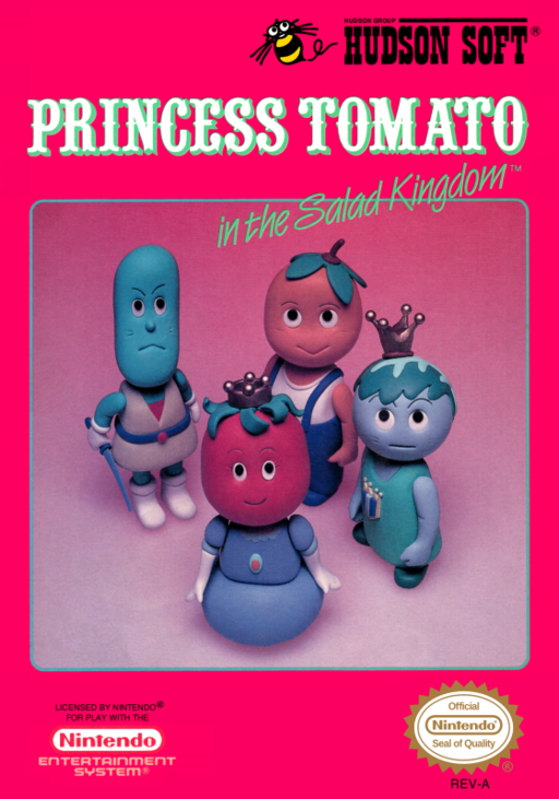 Princess Tomato in the Salad Kingdom (USA) (Beta) box art